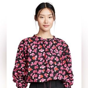 NWOT KENZO feminine top in beautiful florals 🌸 🌺